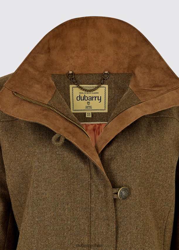 ropa cl Dubarry mujer chaqueta de tweed helecho roble liso 4826BV540