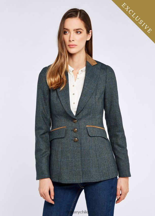 ropa cl Dubarry mujer chaqueta de tweed jaspeado neblina 4826BV239